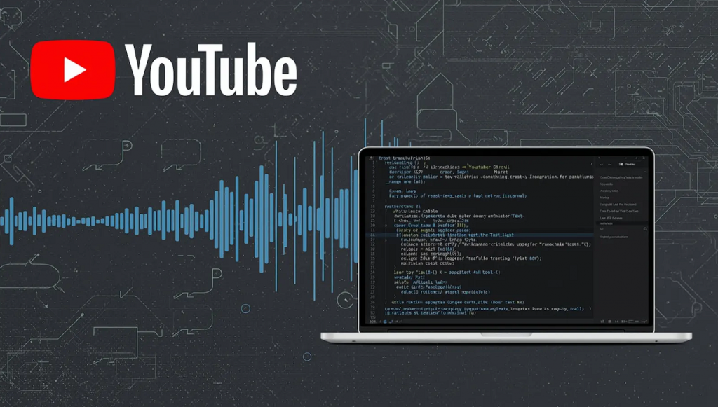 Youtube Speech Into text